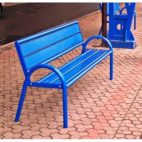 Metal bench 'ALDER_BD/L036/MDL'