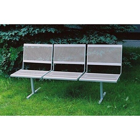 Metal bench 'STEEL_BD/L040/MDL'