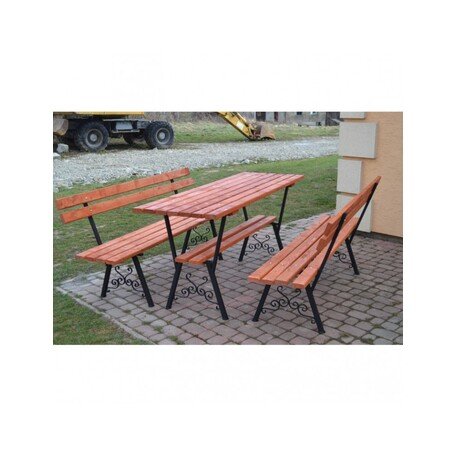 Metal bench 'ALDER_BD/L359/MDL'