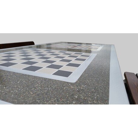 Stół betonowy do gry z dwoma ławkami 'BDS/SG028/MDL'