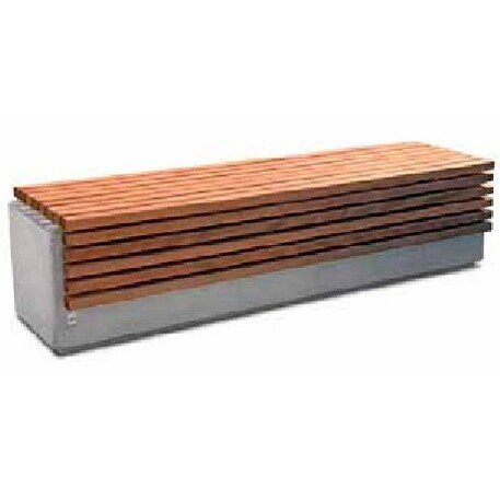 Betoninis suolas 'Lithos Wood B'