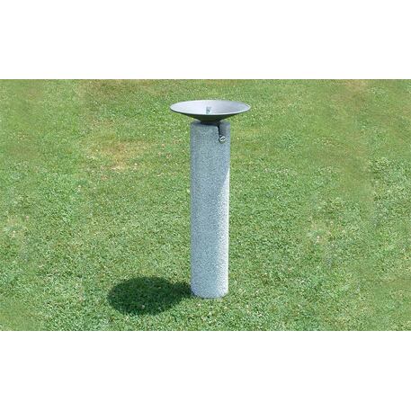 Outdoor drinking fountains of metal 'Urbus / Concrete'
