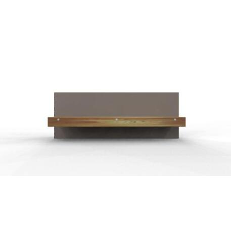 Concrete bench with backrest 'IROKO_STF/18-02-63MDL'