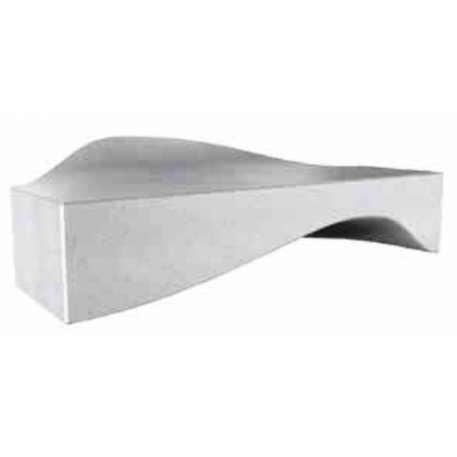 Concrete bench 'Wave'