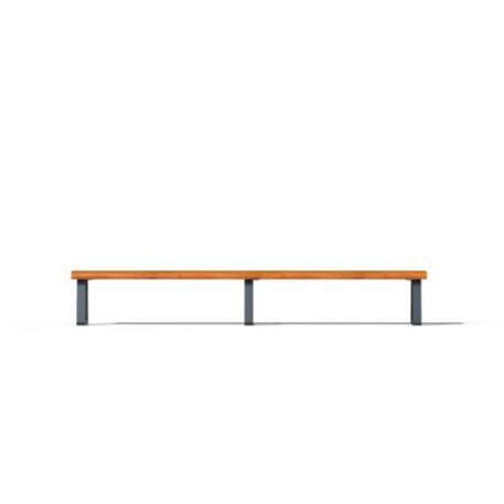 Metal bench without backrest 'IROKO_STF/24-02-16_01MDL'