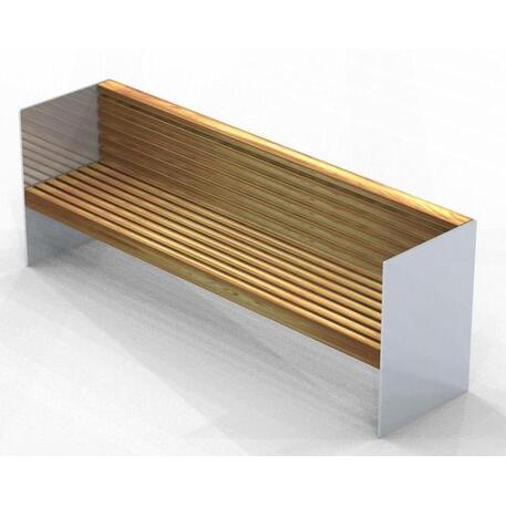 Metal bench without backrest 'IROKO_STF/13-04-47MDL'