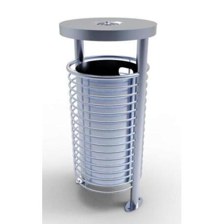 Metal litter bin 'STF/20-07-03/50L'