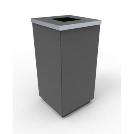 Metal litter bin 'STF/19-07-20/70L'