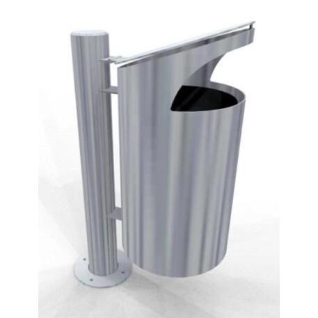 Metal litter bin 'STF/19-07-11/50L'