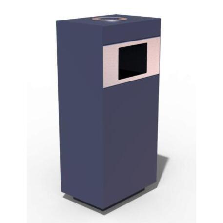 Metal litter bin 'STF/18-07-72/50L'