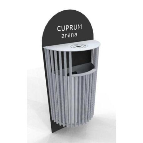 Metal litter bin 'STF/18-07-60/30L'