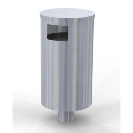 Metal litter bin 'STF/18-07-49_01/50L'