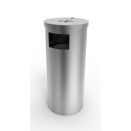 Metal litter bin 'STF/18-07-48/50L'