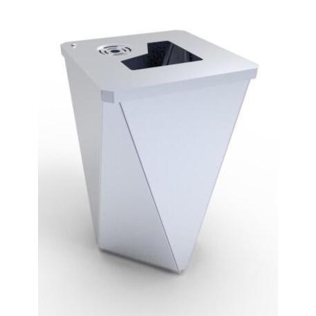 Metal litter bin 'STF/18-07-42/50L'