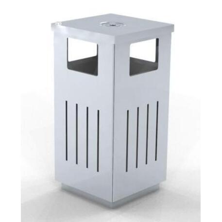 Metal litter bin 'STF/18-07-28/30L'