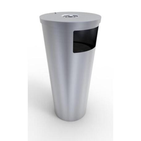 Metal litter bin 'STF/18-07-27/40L'