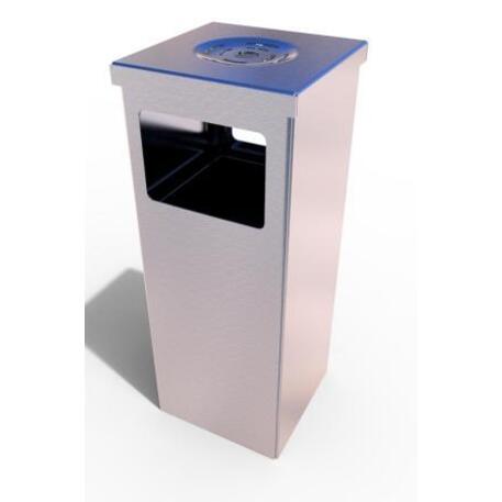 Metal litter bin 'STF/18-07-01_05/70L'