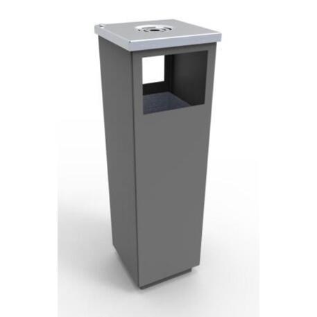 Metal litter bin 'STF/18-07-01/30L'