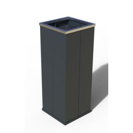 Metal litter bin 'STF/13-07-86_03/40L'