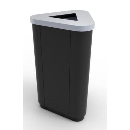 Metal litter bin 'STF/13-07-75/70L'