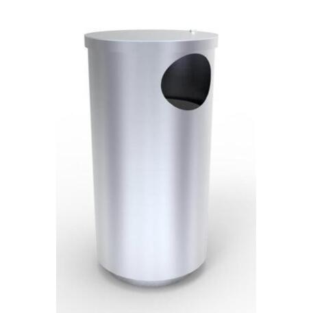 Metal litter bin 'STF/13-07-31/50L'