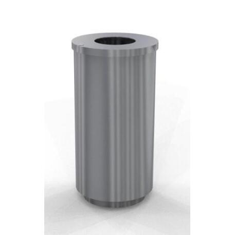 Metal litter bin 'STF/13-07-30/70L'