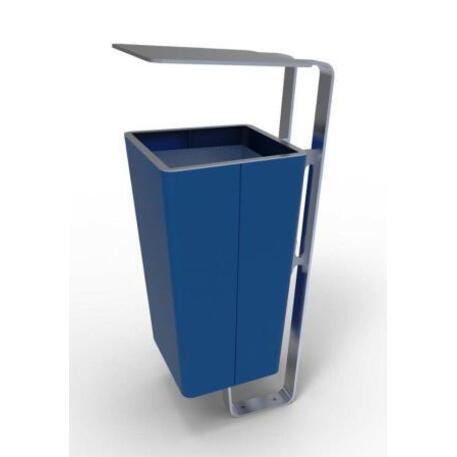 Metal litter bin 'STF/13-07-28/50L'