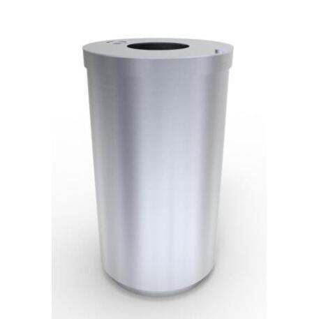 Metal litter bin 'STF/13-07-24/80L'