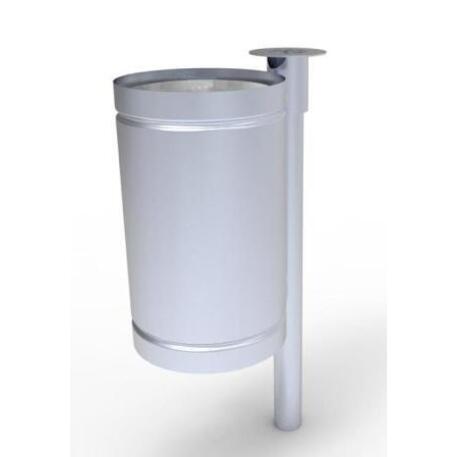 Metal litter bin 'STF/07-06-09/35L'