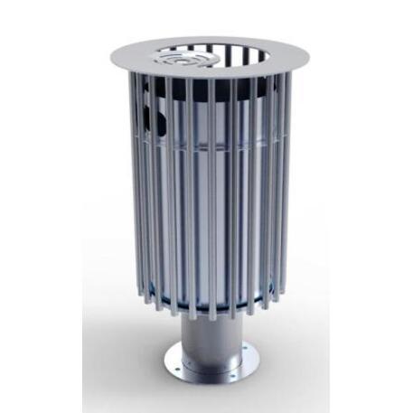 Metal litter bin 'STF/03-05-04/MDL_30L'