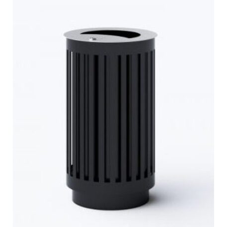 Metal litter bin 'Town / 60L'