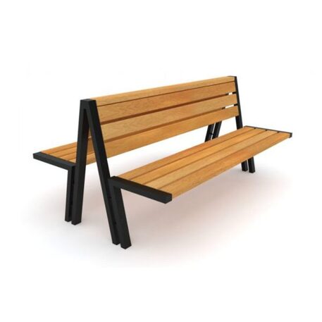 Metal bench 'Oktawa / STF/0184/MDL'