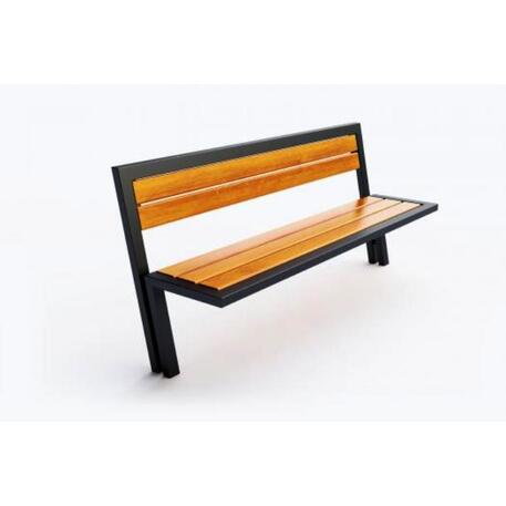 Metal bench 'Oktawa / STF/0116/MDL'