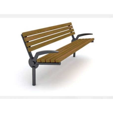 Metal bench 'Barselona_STF/0176/MDL'