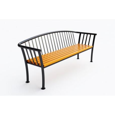 Metal bench 'Lisabona / STF/0136/MDL'