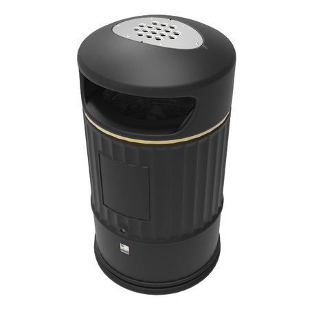 Metal litter bin 'Classic / 105L'