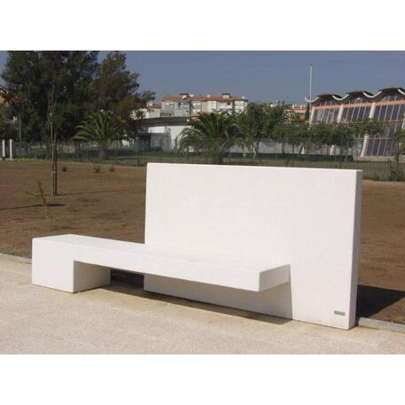 Lauko betoninis suolas 'AQUEDA / Bench 3000mm'