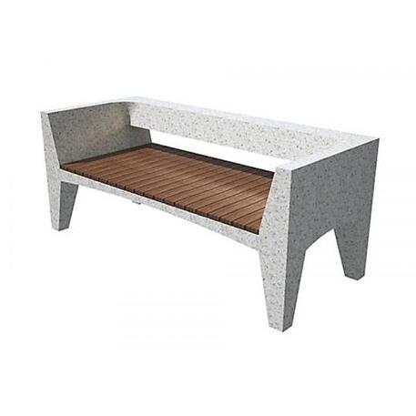 Lauko betoninis suolas 'LORD / Collective Chair 1800mm'