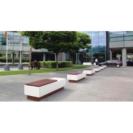 Lauko betoninis suolas 'Urban/ Bench LED 2000mm'