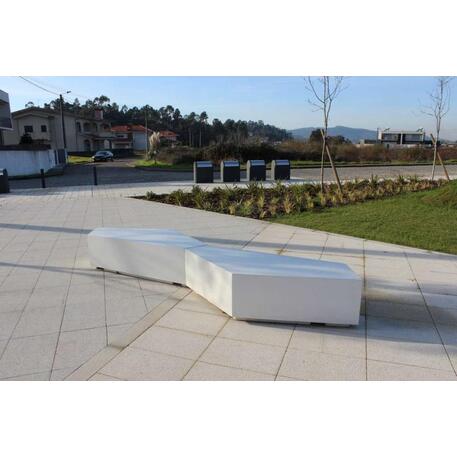 Lauko betoninis suolas 'MODO / Bench S 1800mm'