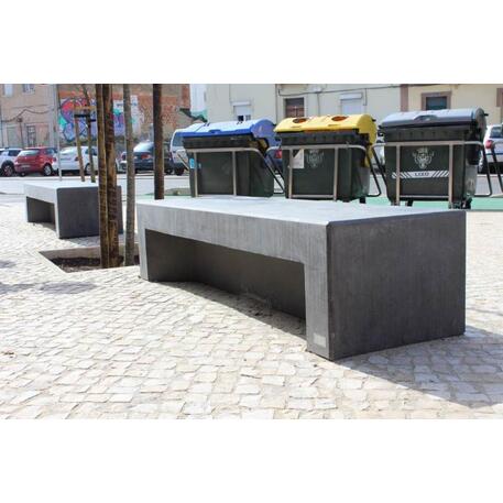 Lauko betoninis suolas 'Urban / R7M-L Bench 2000mm'