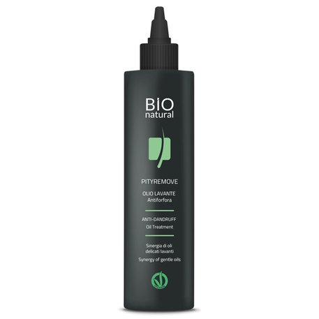 ‘Rebitalia’ Bio Natural Pityremove Oil Shampoo Dandruff, Neputojantis šampūnas aliejus nuo pleiskanų ir seborėjos su piroktono olaminu, apelsinų, levandų, eukalipto lapų, šalavijų, pipirinių mėtų ekstraktais ir aliejais, 250ml