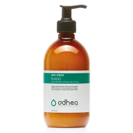'ODHEA' Antistress Fluid Conditionier, Atstatantis kondicionierius sausiems, pažeistiems plaukams su aminorūgštimis, vynuogių ir gėlių ekstraktais, 500ml