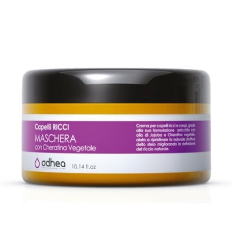 'ODHEA' Curl Care Mask for curly hair with keratin and jojoba oil, 300ml