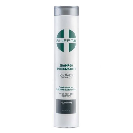 'SINERGY Cosmetics' Anti-Hair Loss Energyzing Shampoo, Šampūns pret matu izkrišanu ar bērza, piparmētru, salvijas, rozamrīna ekstraktiem, 250ml