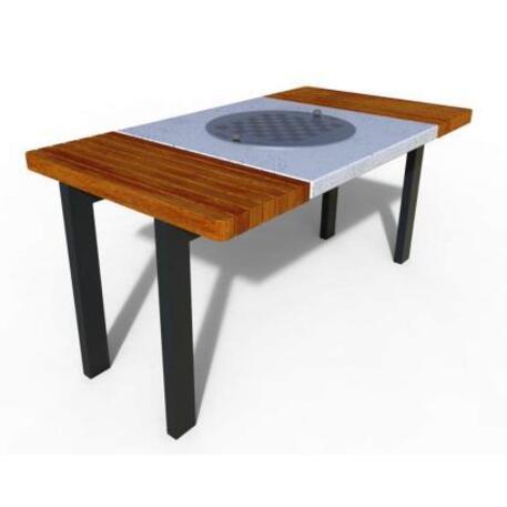 Outdoor concrete table 'IROKO_STF/21-13-02/MDL'