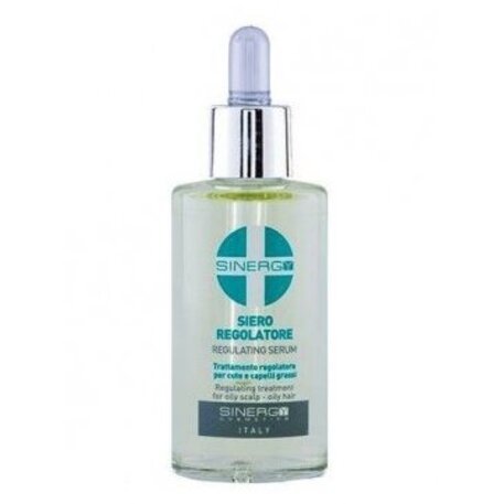'SINERGY Cosmetics' Anti-Grease Regulating Serum for oily hair with lemon, olives, 60ml