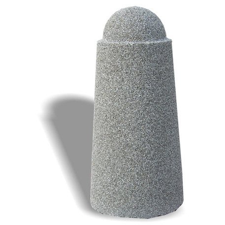 Betoninis atitvėrimo stulpelis apdirbtas granito skaldele 'Ø40/25xH/82cm'