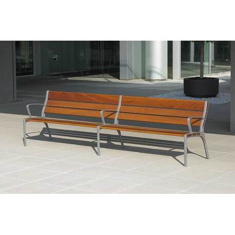 Metal bench 'Tao'