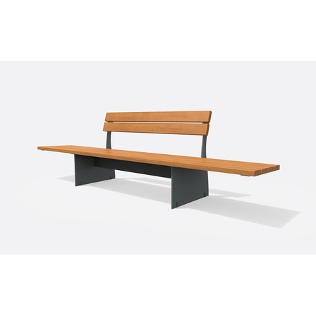 Metal bench 'TANGO'